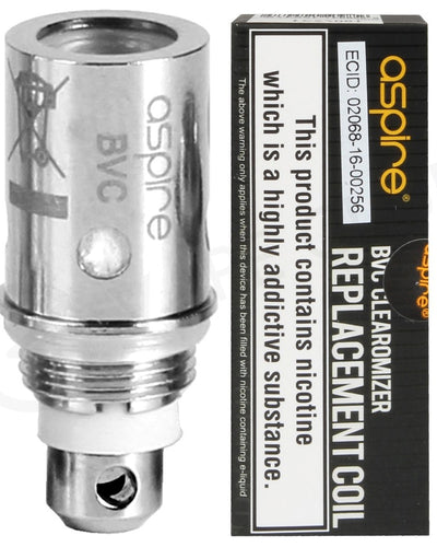 Aspire BVC Replacement Coil 1.8 ohm - Five Pack