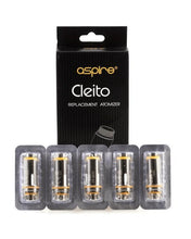 ASPIRE CLEITO REPLACEMENT COILS - Five Pack-Coils-Avant Garde E Liquid